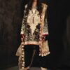 Sana Safinaz Black Linen Dress Master Replica