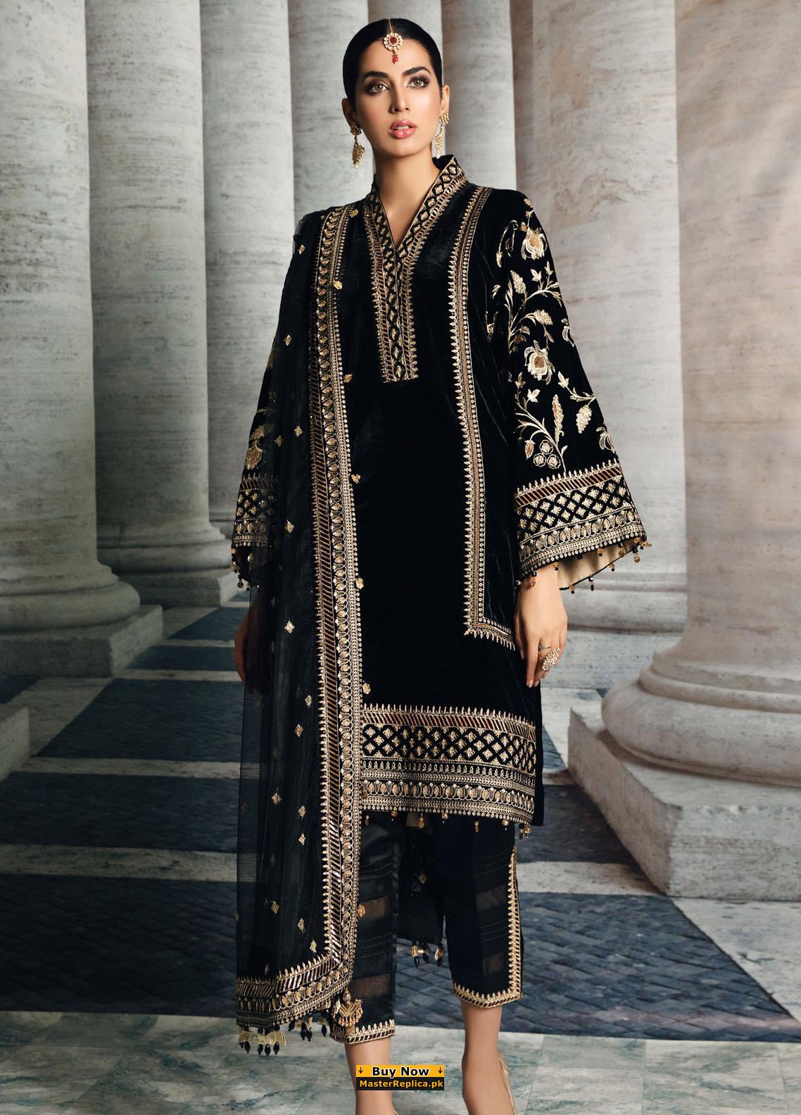 Pakistani Latest Velvet Clothes Online | Pakistani Dresses Marketplace