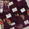 Baroque Purple Net Frock Dress Replica 2021 - Image 2