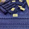 Baroque Blue Party Wear Master Copy - Image 3