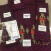 Baroque Purple Net Frock Dress Replica 2021 - Image 3