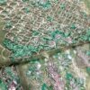 Crimson Mint Green Bridal Dress Master Replica - Image 4