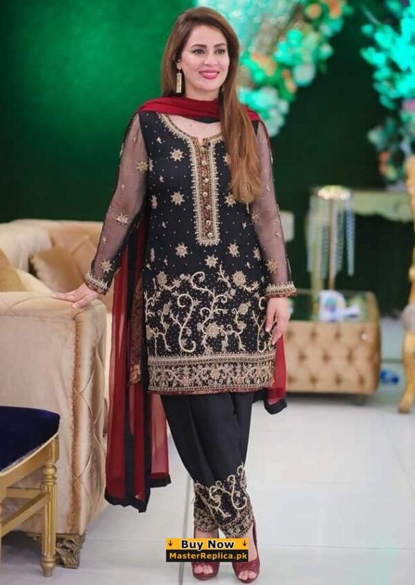 Designer Chiffon Party Wear Replica 2021 - Master Replica Pakistan