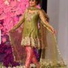 Kashee Green Net Dress Master Copy 2020