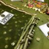 Kashee Green Net Dress Master Copy 2020 - Image 3
