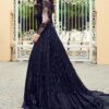 Zainab Chottani Black Bridal Collection Replica