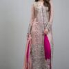 Zainab Chottani Pink Chiffon Dress Replica