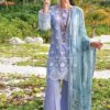 Zainab Chottani Blue Lawn Suit Replica