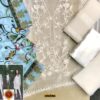 Agha Noor White Organza Dress Replica - Image 2