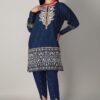 Khaadi Lawn Blue Dress Master Replica