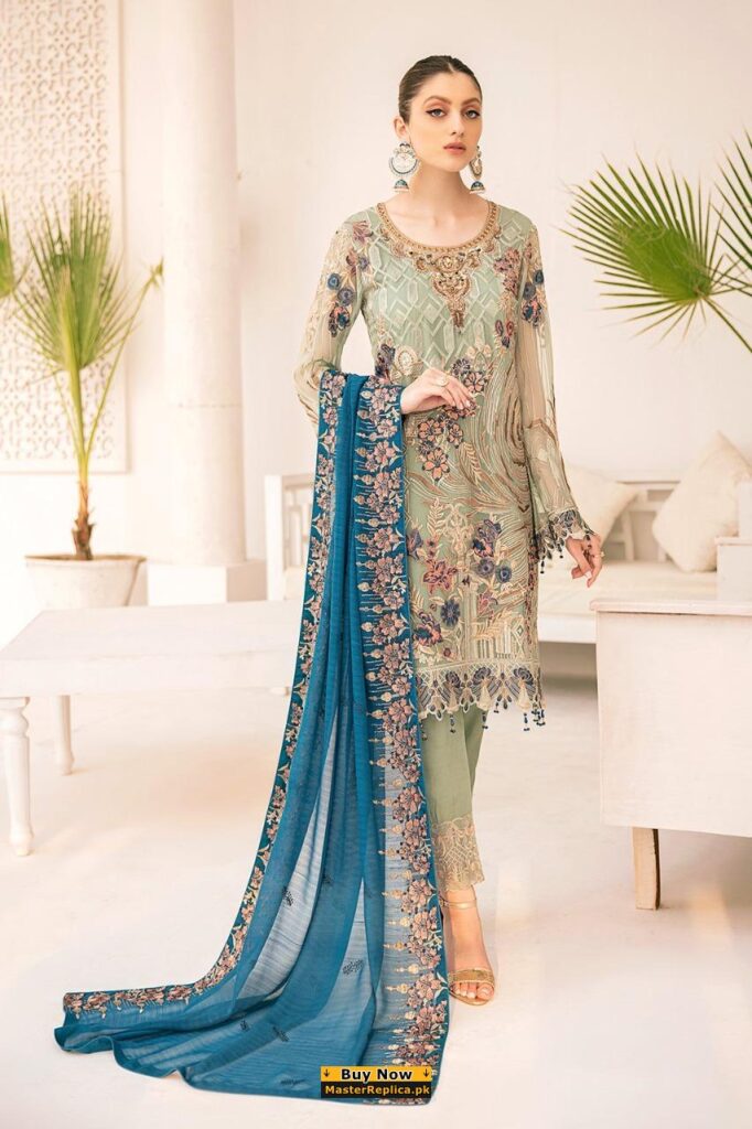 RAMSHA Chiffon Collection Replica 2021 - Master Replica Pakistan