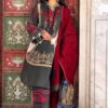 Sana Safinaz Red and Black Lawn Dress Replica