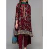 BAROQUE Chiffon Party Wear Replica 2021