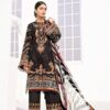 Baroque Multi Color Lawn Dress Replica
