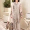 Baroque Off White Party Wear Replica