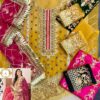 Emaan adeel Chiffon Bridal Collection Replica 2021 - Image 2