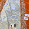 Maryam and Maria White and Orange Dress Replica - Image 2