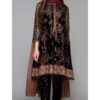 Baroque Chiffon Party Wear Replica 2021