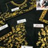 Indian Black Open Gown Dress Master Copy - Image 3