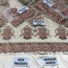 Afrozeh White and Gold Bridal Collection Replica - Image 3