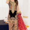 KHUDA BAKSH Chiffon Party Wear Replica 2021