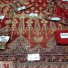 Maria B Red Chiffon Bridal Collection - Image 4