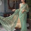 Aayra Net Embroidered Saree Replica