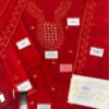 Agha Noor Red Chiffon Dress Replica - Image 2