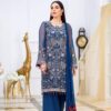 Flossie Blue Collection Chiffon Replica