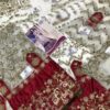 Kashee White and Red Bridal Collection Replica - Image 2