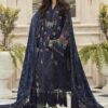Maria B Blue Lawn Collection Replica