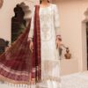 Maria B White Embroidered Lawn Dress Replica