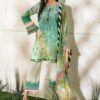 Mushq Green Lawn Dress Replica