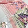 Elaf Pink Collection Lawn Replica - Image 4