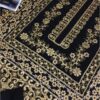 Azure Black and Gold Dress Replica - Image 3