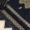 Azure Black and Gold Dress Replica - Image 4