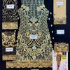Ramsha Black Chiffon Dress Master Copy - Image 2