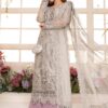 Maria B Gray Eid Outfit Net Replica