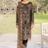 Ramsha Black Chiffon Dress Master Copy