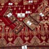 Maria B Red Bridal Collection Chiffon Replica - Image 2
