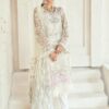 Maryam Hussain White Collection Chiffon Replica