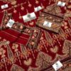 Maria B Red Bridal Collection Chiffon Replica - Image 3