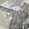 Maria B Silver Saree Collection Master Copy - Image 4