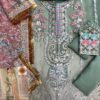 Maria B Green Wedding Collection Replica - Image 2