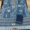 Mushq Embroidered Organza Collection Replica - Image 2