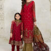 Maria B Red Wedding Collection Master Replica