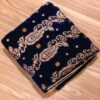 Latest Embroidered Velvet Shawl Collection