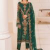 Ramsha Green Embroidered Suit Replica - Pehnawa Boutique