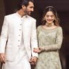 Minal Khan Wedding Dress Net Master Replica
