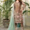 Ramsha Brown Collection Chiffon Master Replica